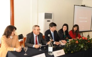 Paula França ( Arquivo Histórico de Coimbra), Prof.Doutor Manuel Porto (Assembleia Municipal de Coimbra) Rui Paiva de Carvalho, Ana Marques e Rita Fernandes (C.M.Coimbra)